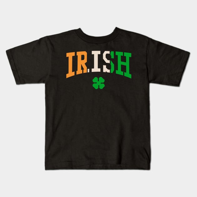 Irish Flag Inspired Kids T-Shirt by greenoriginals